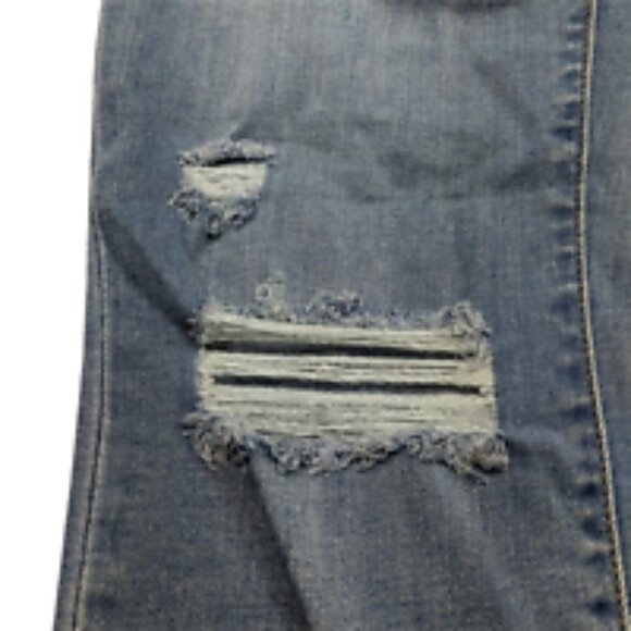 Universal Thread High Rise Straight Crop Jeans Medium Wash 00/24 - Picture 9 of 10